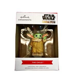 NWT 2021 Hallmark Ornaments Star Wars Mandalorian The Child Grogu Baby Yoda